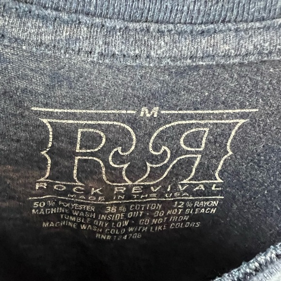 ROCK REVIVAL Mens Short Sleeve T-Shirt - Picture 3 of 5